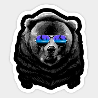 DJ Bear Sticker